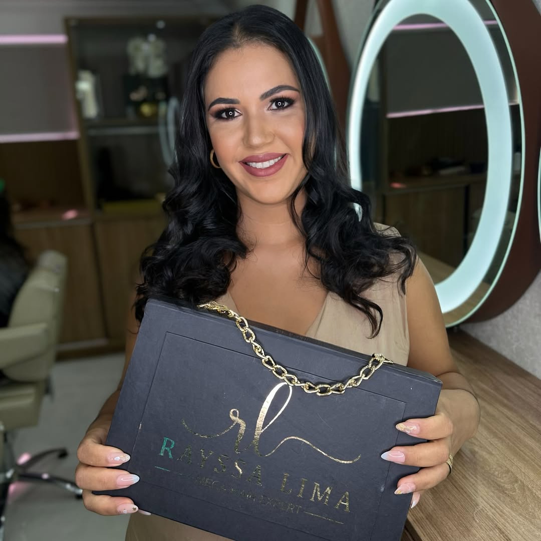 Mega Hair Cabelo Escuro Longo e Volumoso